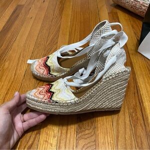 Missoni Multicolor Zigzag Espadrilles